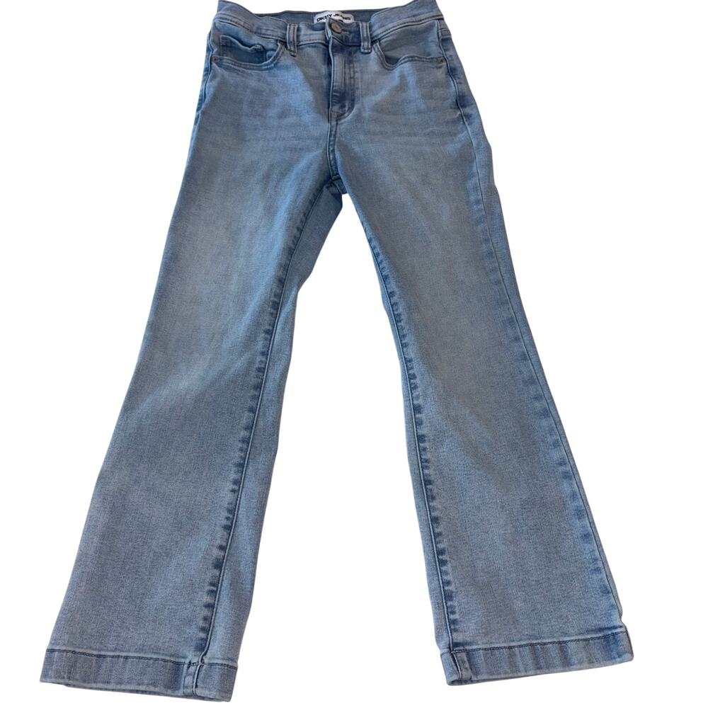 DKNY Jeans Light Wash High Rise Flare Denim Jeans Size 27